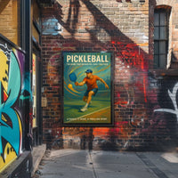Pickleball A Game for All Ages Poster