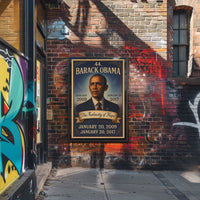 Barack Obama historical or presidential poster