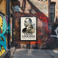 Calvin Coolidge 30th President of the United States Reflections Poster