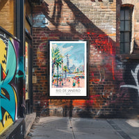Rio de Janeiro Vibes Poster PosterGoat
