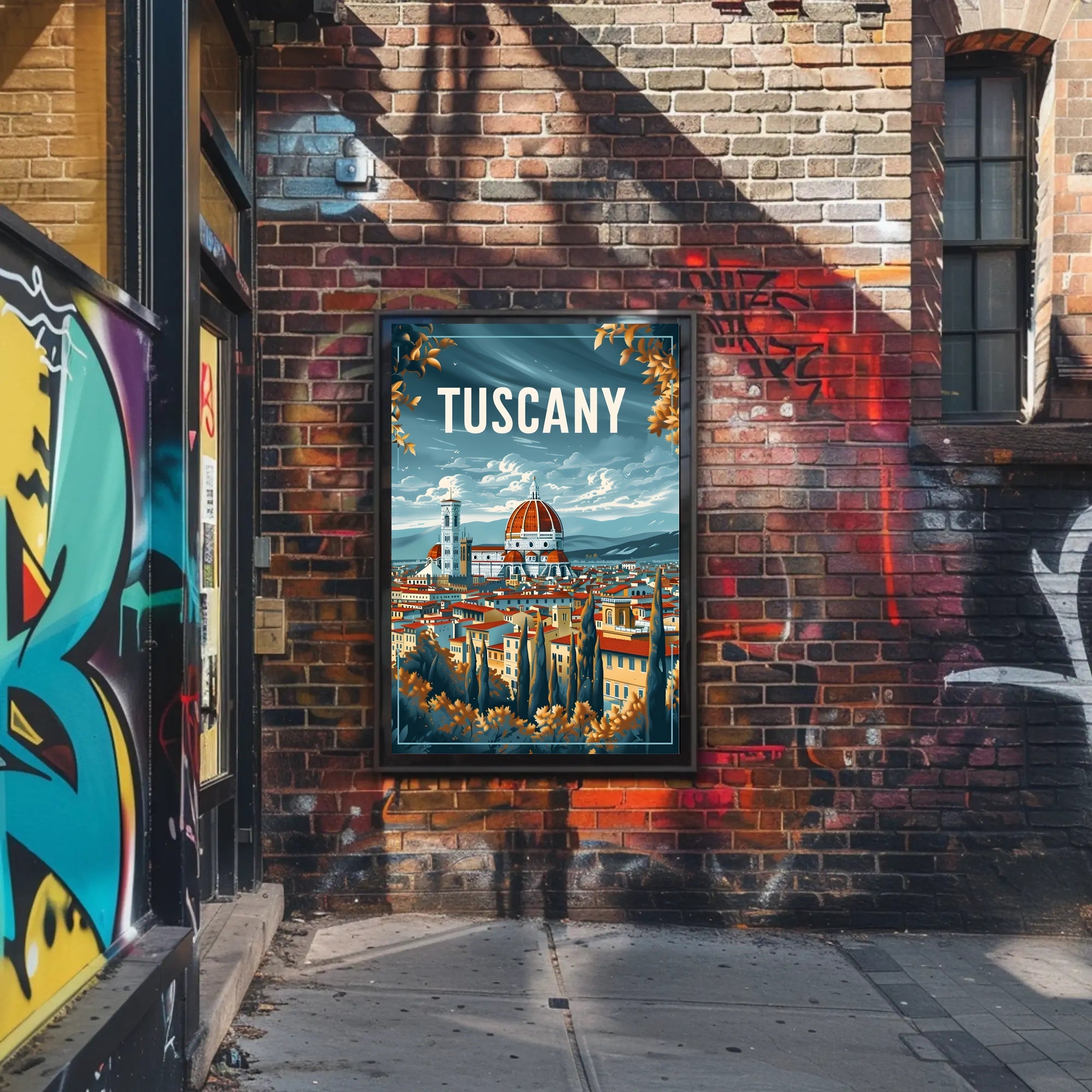 Discover Tuscany Poster