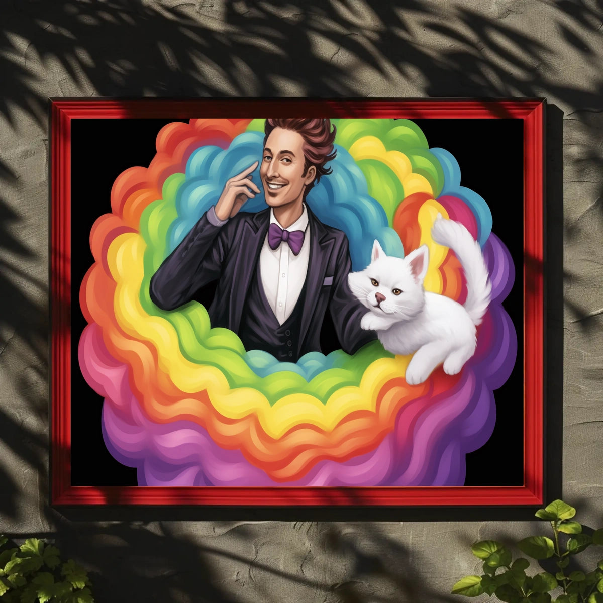 Rainbow Illusionist Poster