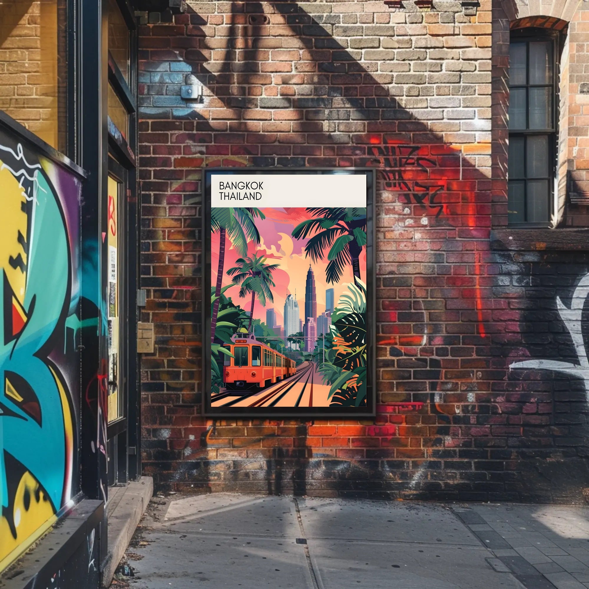 Vibrant Bangkok Poster