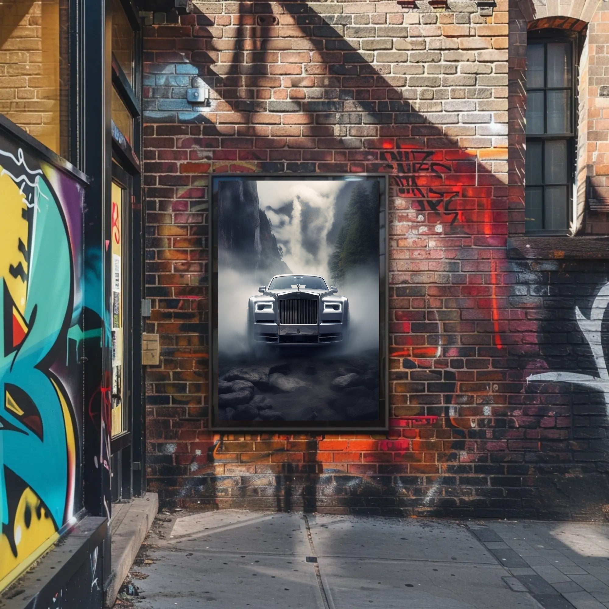 Luxury in the Mist Poster PosterGoat