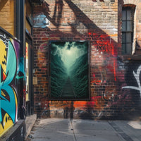 Journey Through The Misty Mountains Poster