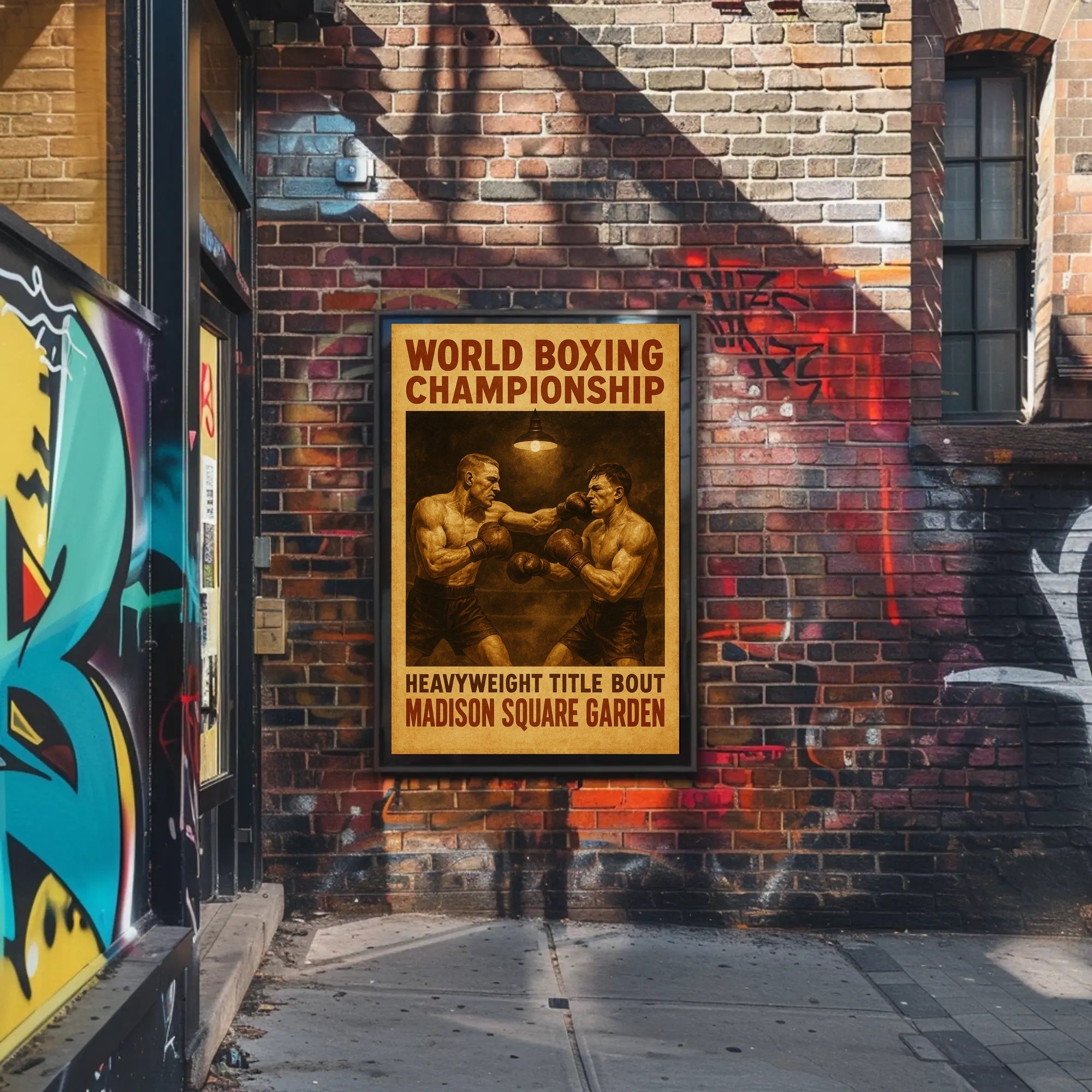 World Boxing Championship Poster
