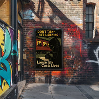 Loose Talk Costs Lives Poster