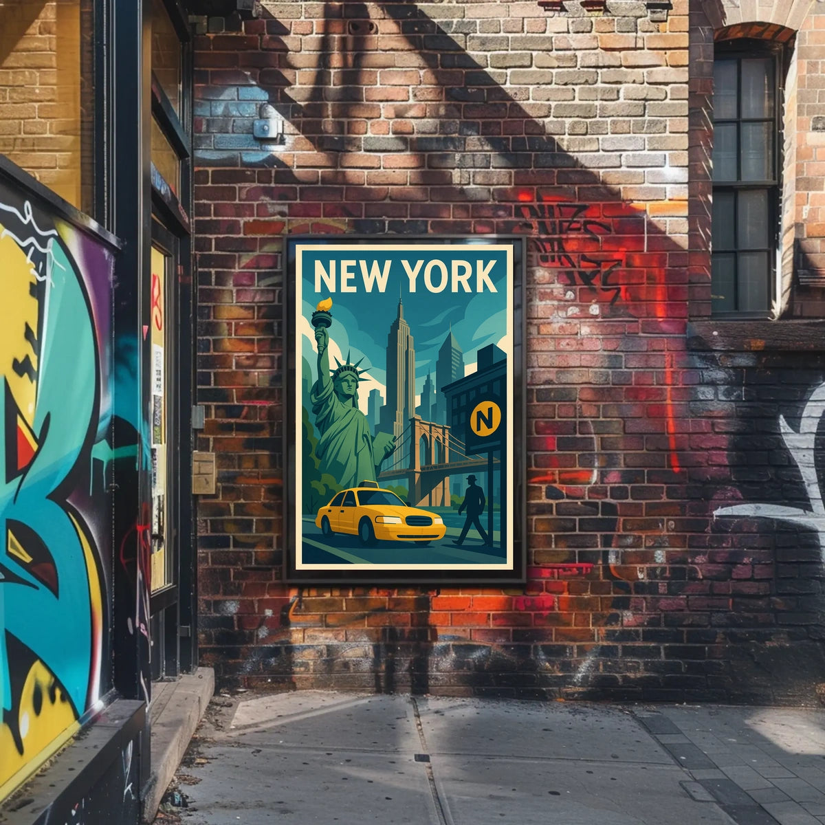 New York City Poster For City Lovers Discover Skyline Decor