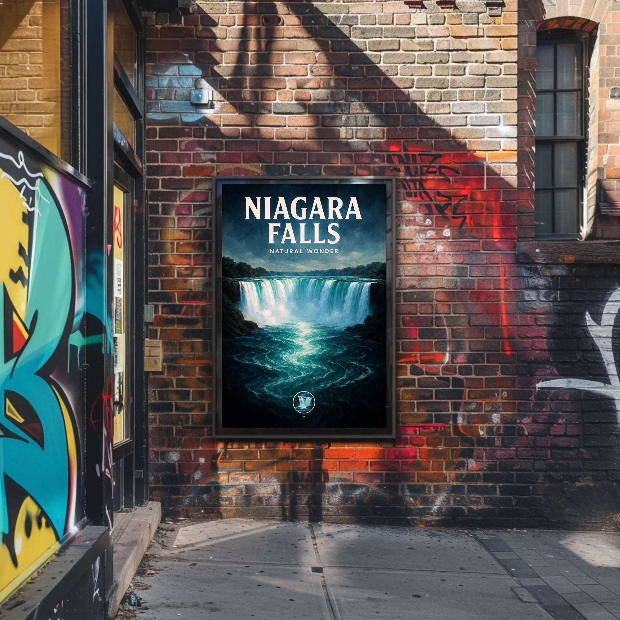 Niagara Falls Natural Wonder Poster PosterGoat