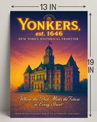 Yonkers New Yorks Historical Frontier Poster PosterGoat