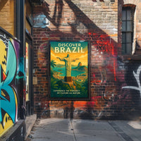 Discover Brazil Poster
