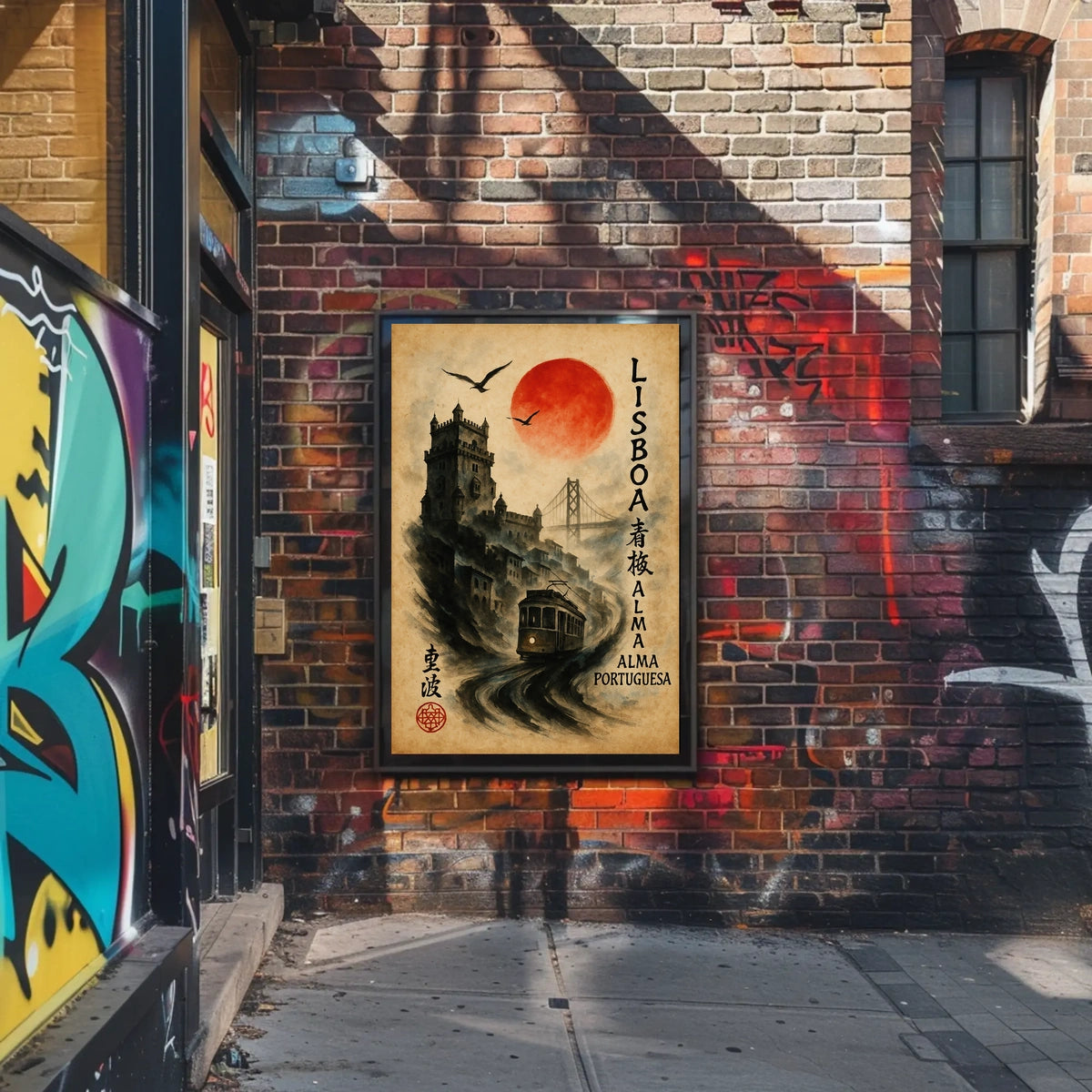Lisboa Alma Portuguesa Poster