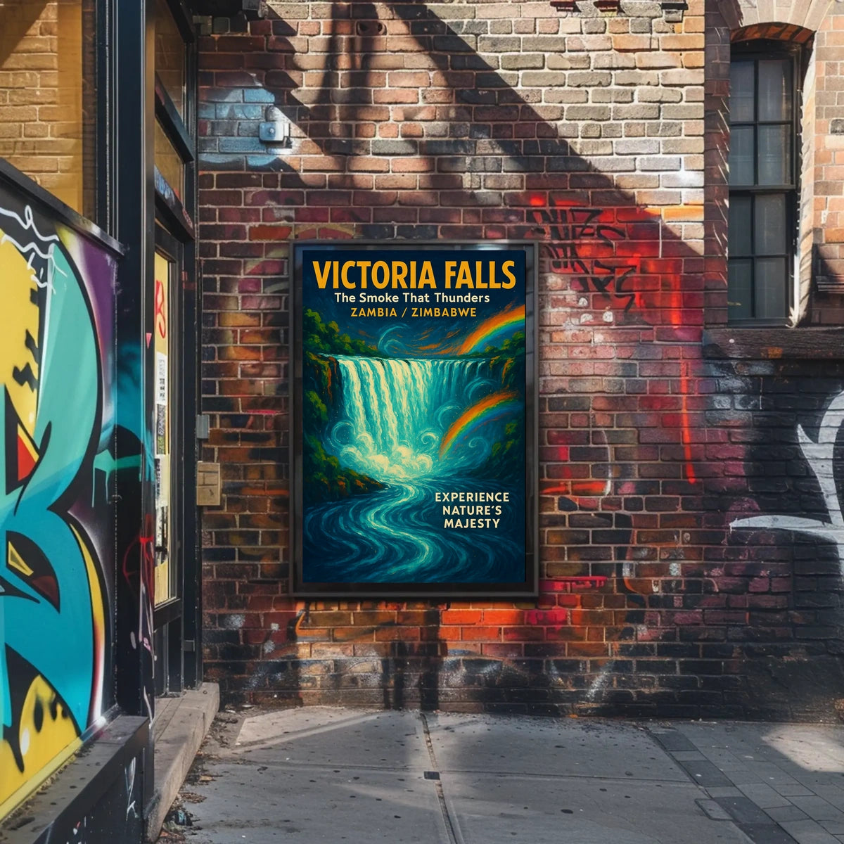 Victoria Falls The Smoke That Thunders Poster