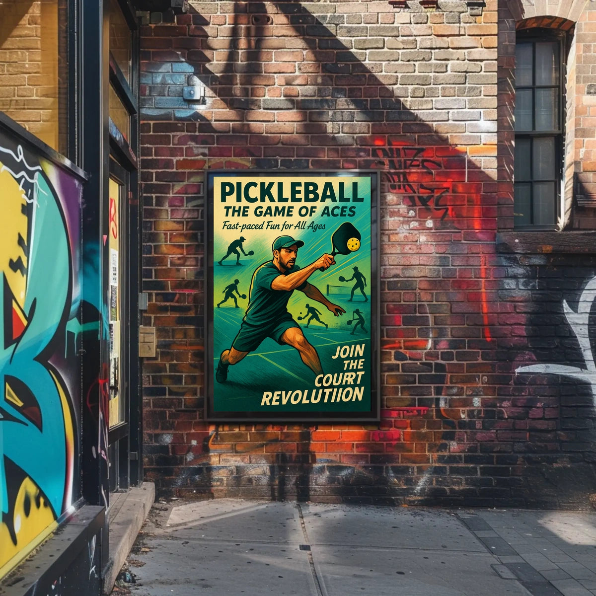 Pickleball Revolution Poster
