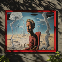 Surreal Desert Visions Surreal Poster