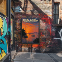 Punta Gorda FloridaS Gulf Gem Poster