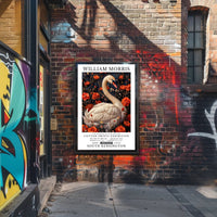 William Morris Exhibition Vintage Art Poster