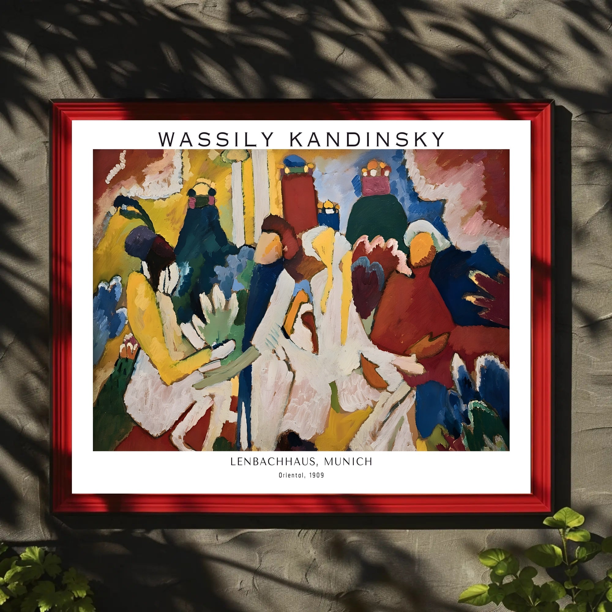 Wassily Kandinsky "Oriental 1909" Poster