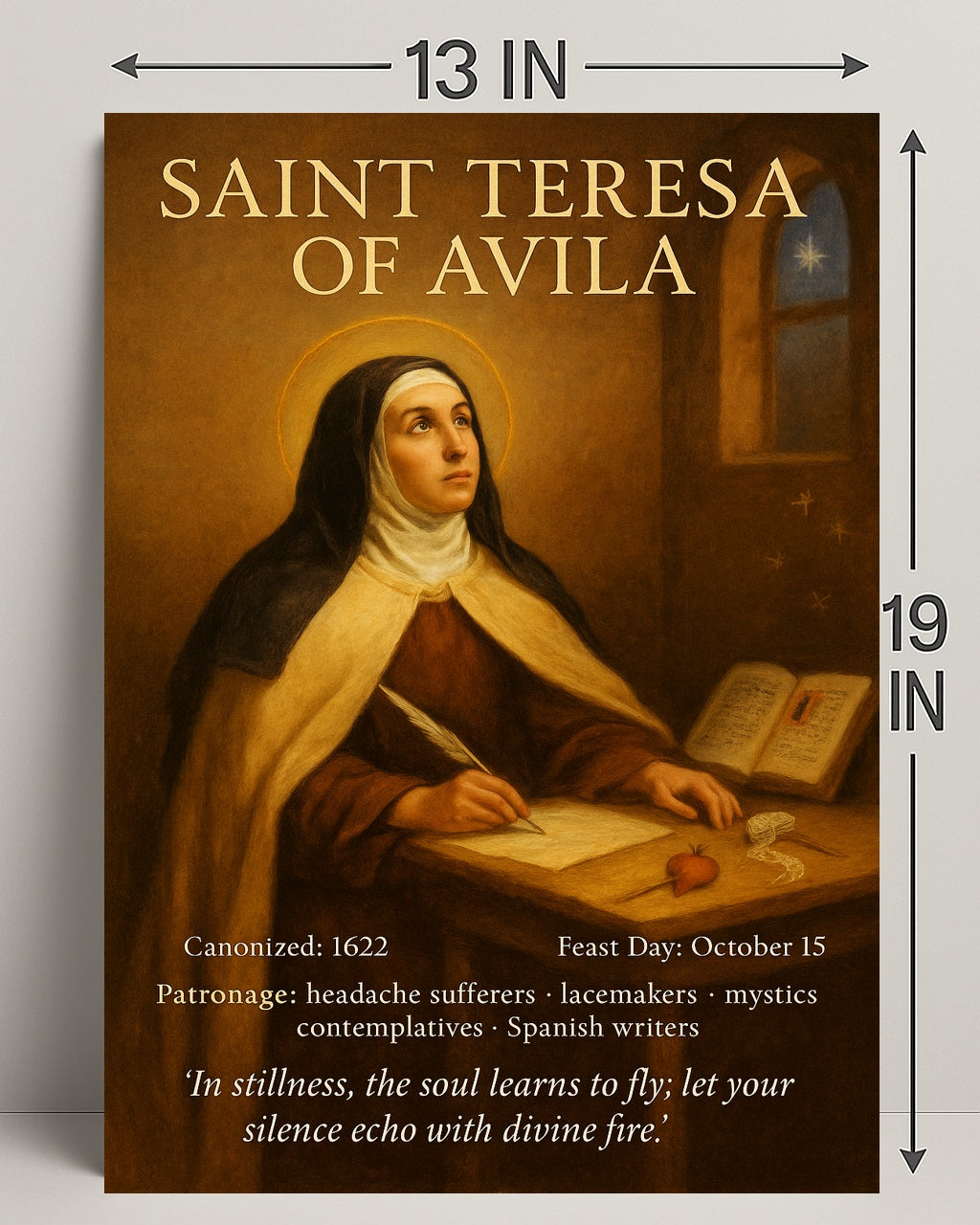Saint Teresa of Avila Poster PosterGoat