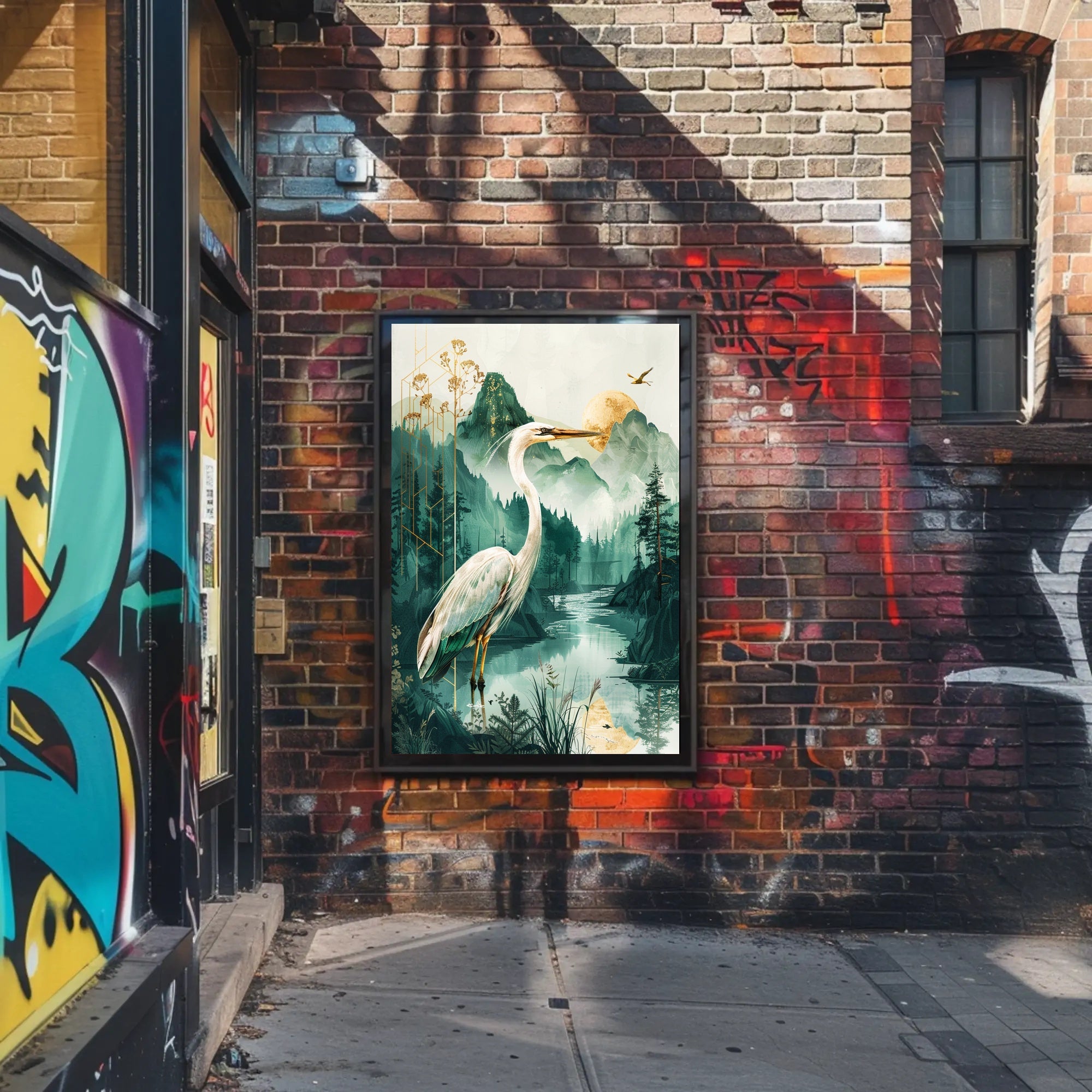 Tranquil Wilderness Art Print Poster for Home Decor PosterGoat