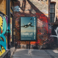 B-47 Stratojet Flying Military Art Print - Poster