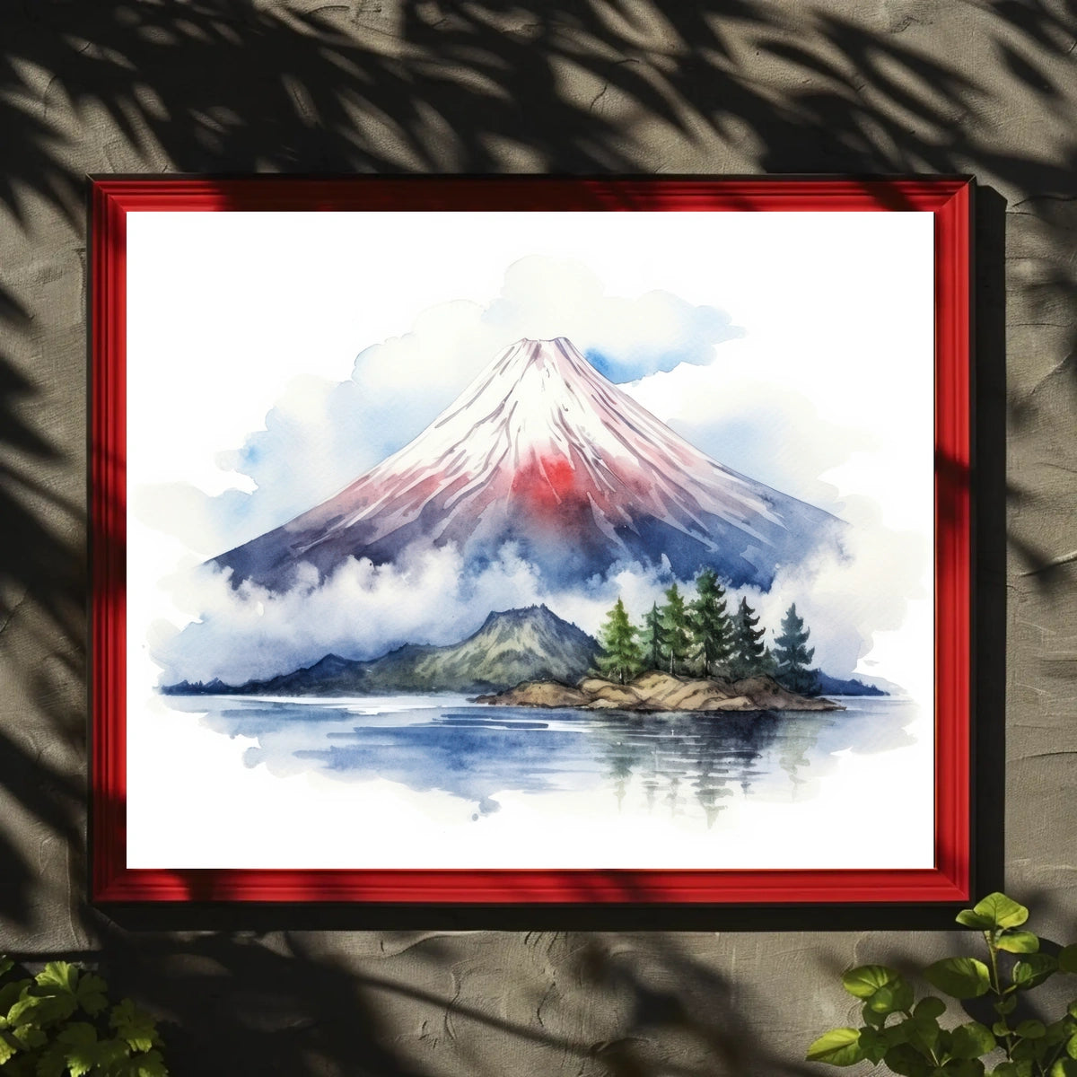 Majestic Mountain Landscape Poster