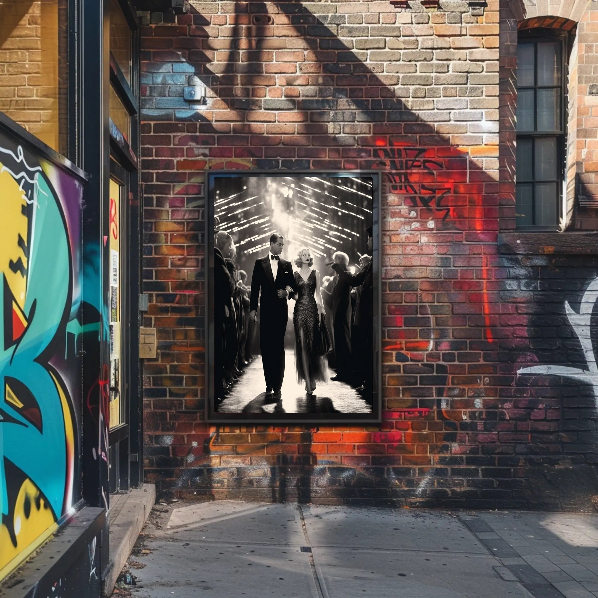 Glamorous Entrance Poster