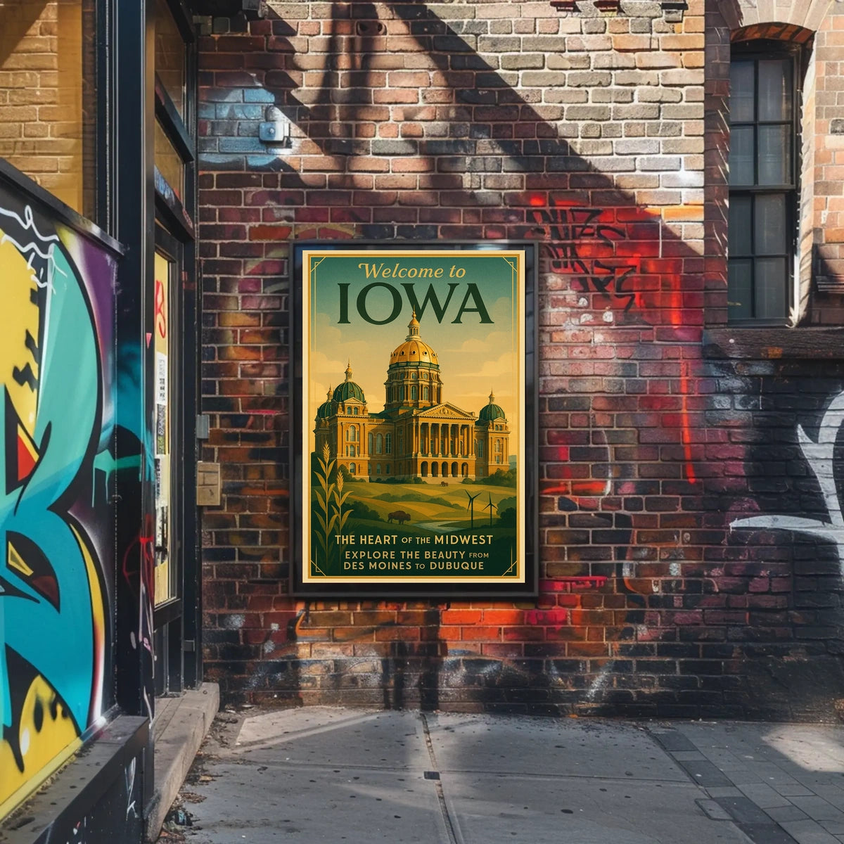 Welcome to Iowa Poster