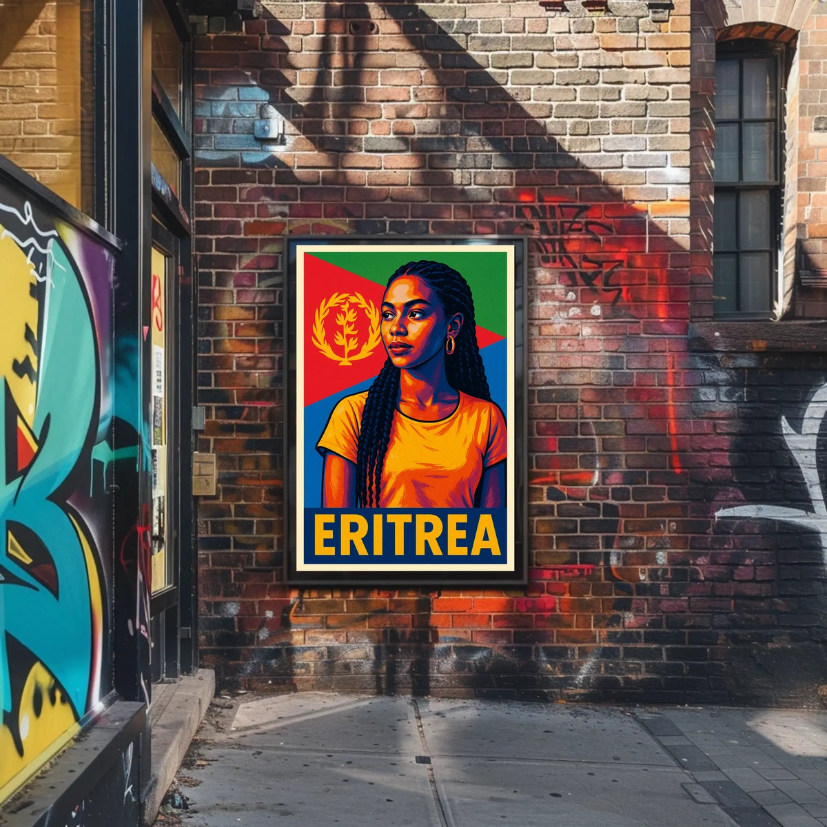 Eritrea A Vibrant Tribute Poster