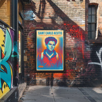 Saint Carlo Acutis Cyber Apostle Of Poster
