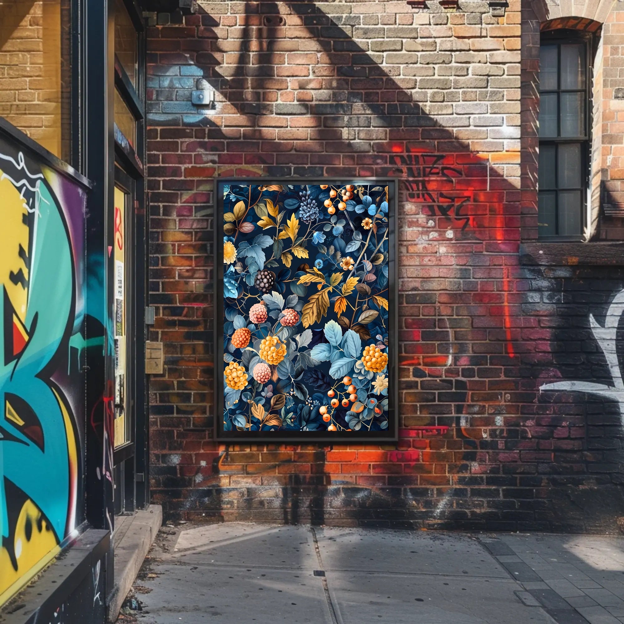 Botanical Abundance Art Print: Abstract or Artistic Poster