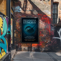 Freshwater Stingray Poster