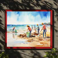 Beach Cleanup Initiative Poster