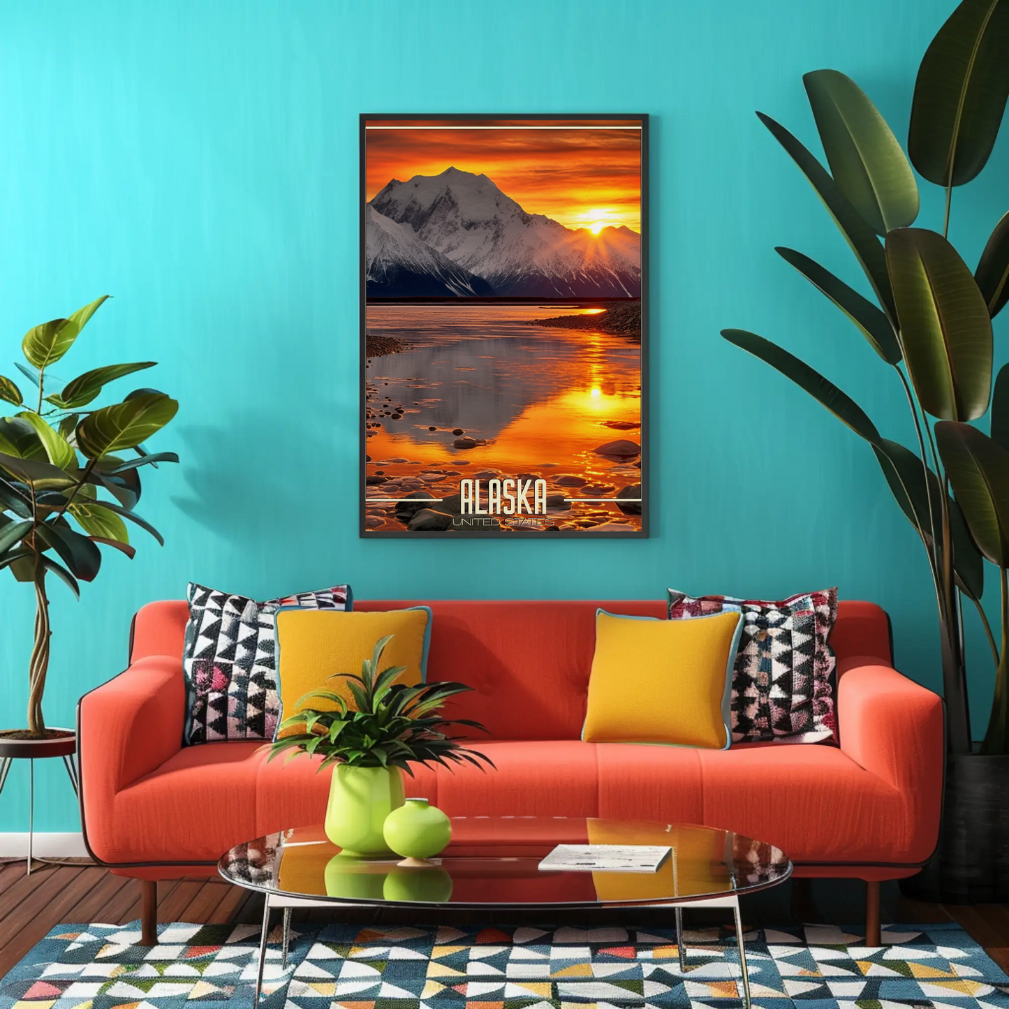 Alaska Vintage Poster