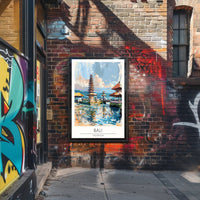 Tranquil Bali Landscape Poster PosterGoat