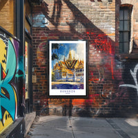 Bangkok's Architectural Splendor Poster PosterGoat