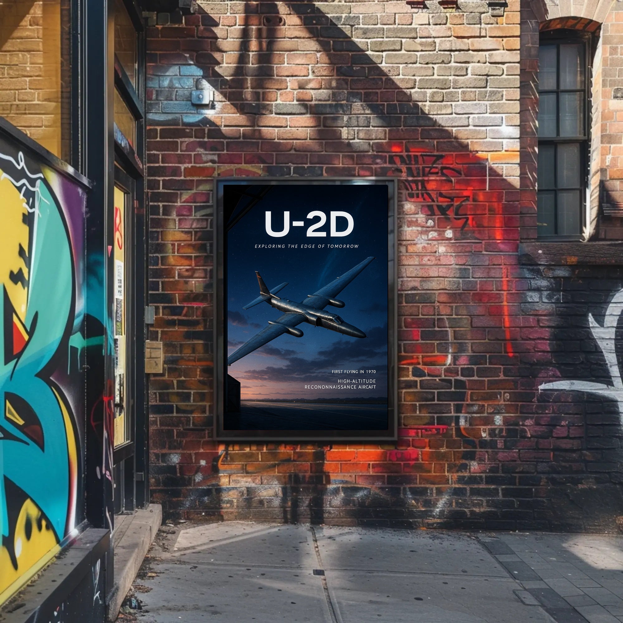 U-2D Exploring the Edge of Tomorrow Poster PosterGoat