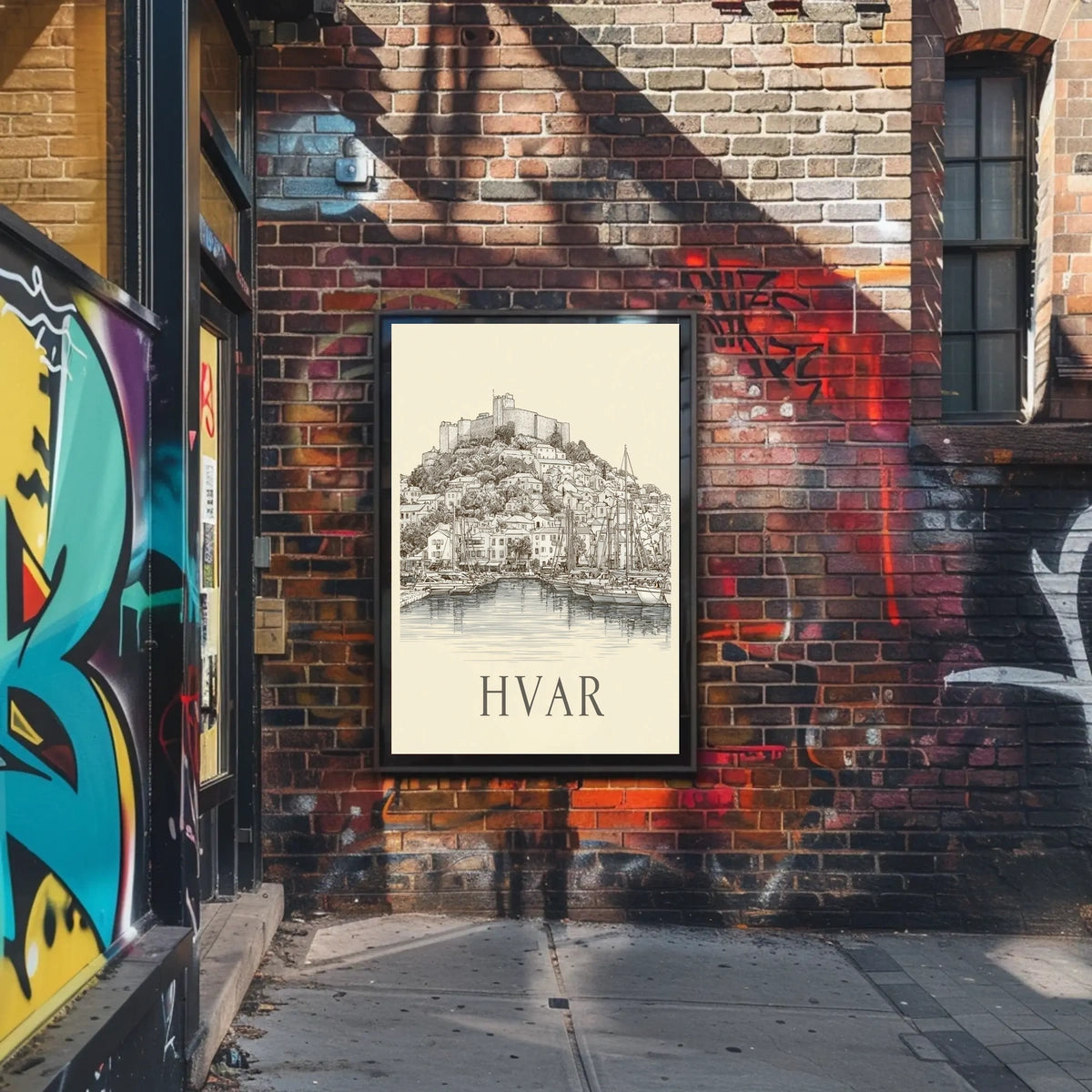 Hvar A Coastal Haven Poster