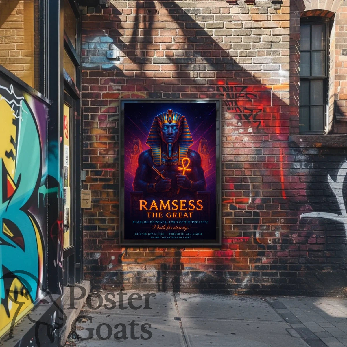 Ramses II Majesty Cultural or Heritage Poster