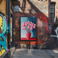 Abstract Floral Arrangement Poster Modern Botanical Print