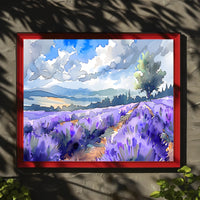 Lavender Fields Forever Poster