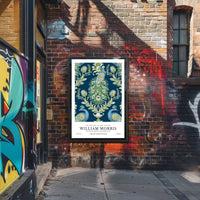 William Morris Cotton Prints Exhibition Poster
