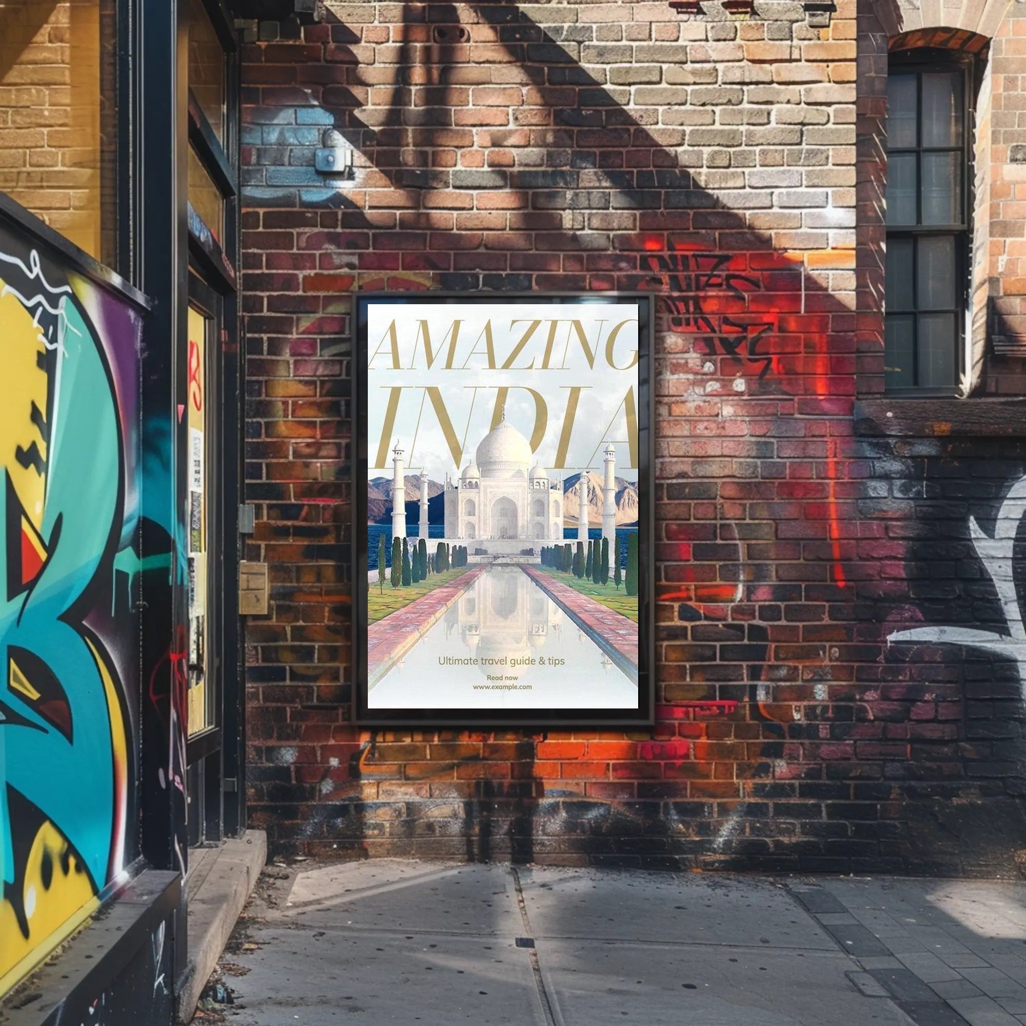 Amazing India Travel Guide Poster PosterGoat