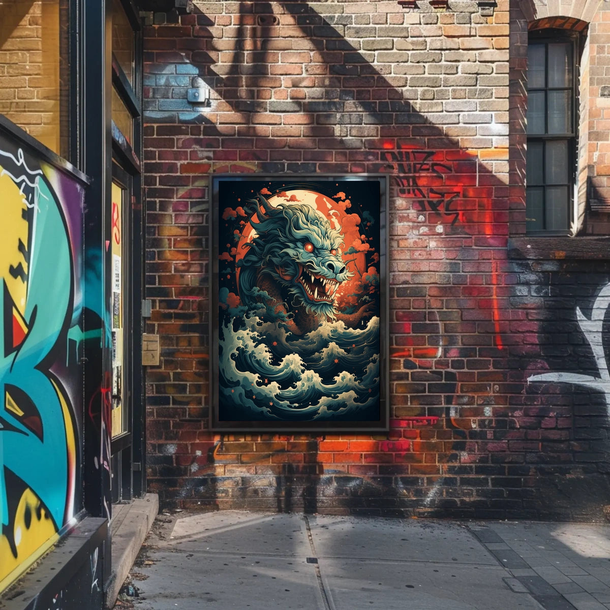 Dragon Of The Sea Poster