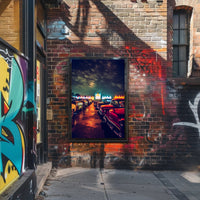 Nostalgic Drive-In Experience Poster