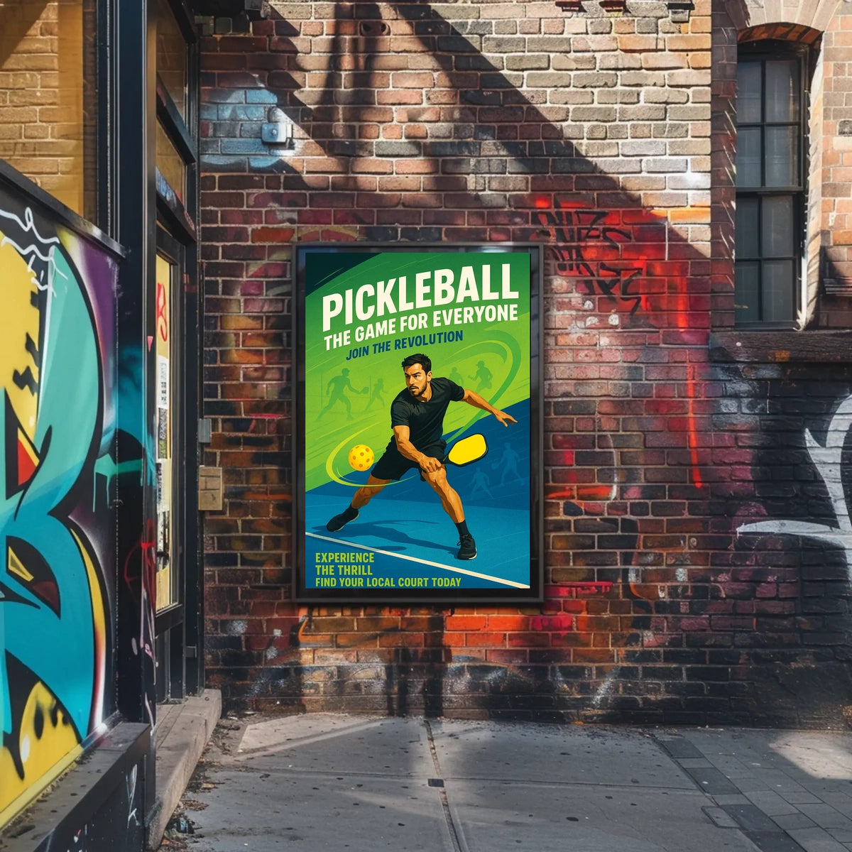 Pickleball Revolution Poster
