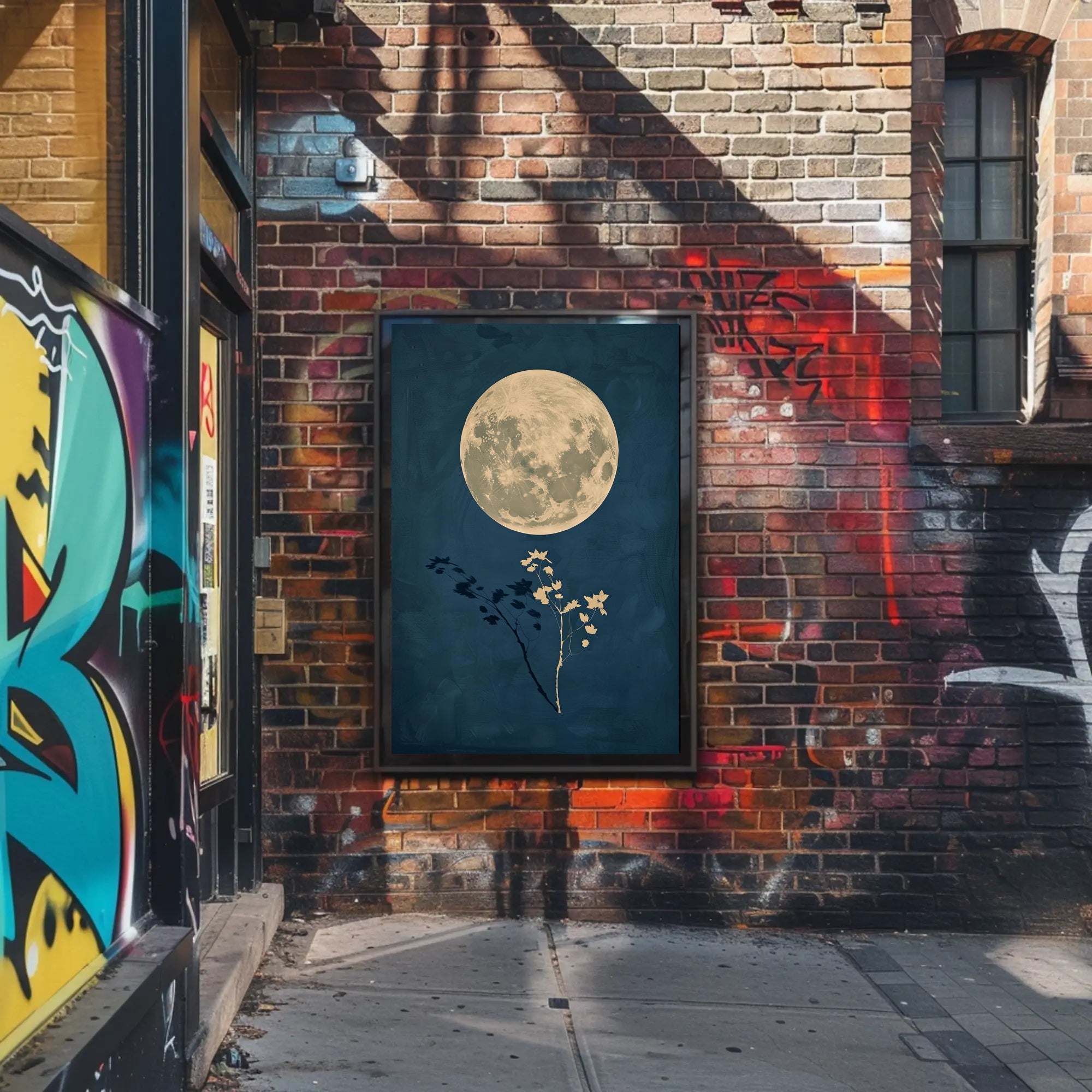 Moonlit Elegance Poster