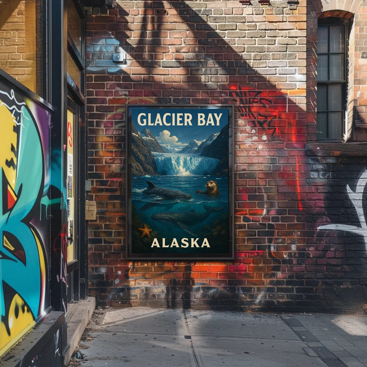 Glacier Bay, Alaska Poster