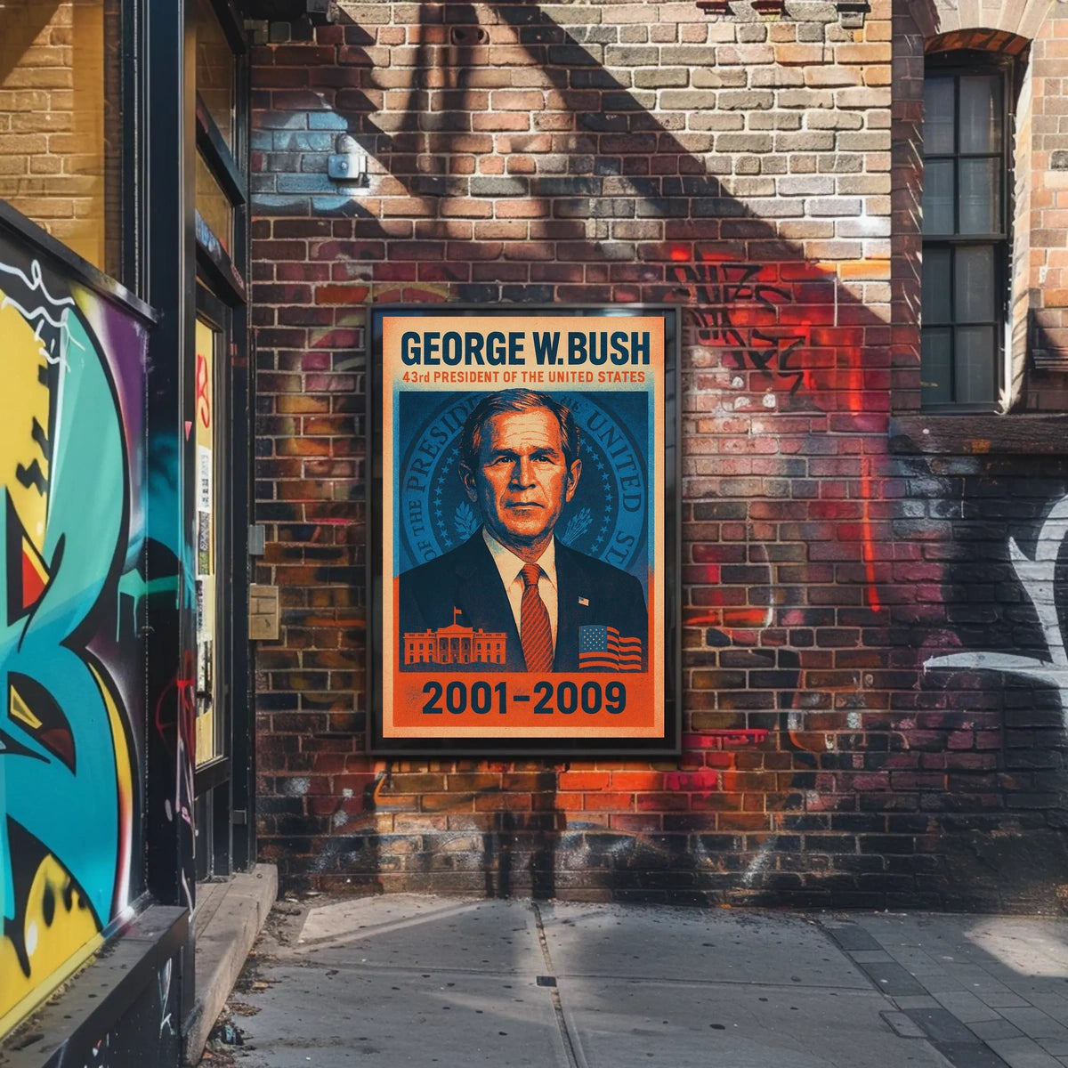 George W. Bush 43rd President Poster