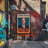 George W. Bush 43rd President Poster
